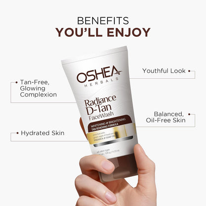 Oshea Herbals Radiance D-Tan Face Wash