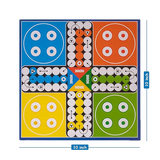 Ratna's Traditional Board Games for All Ages A Perfect Companion for Hours of Fun & Entertainment | Snakes & Ladders With Ludo