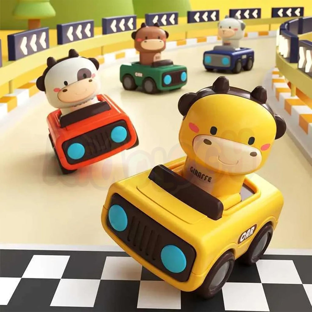 Kidology Press & Go Friction-Powered Cars for Toddlers