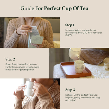 ILEM JAPAN Hojicha Tea Bags