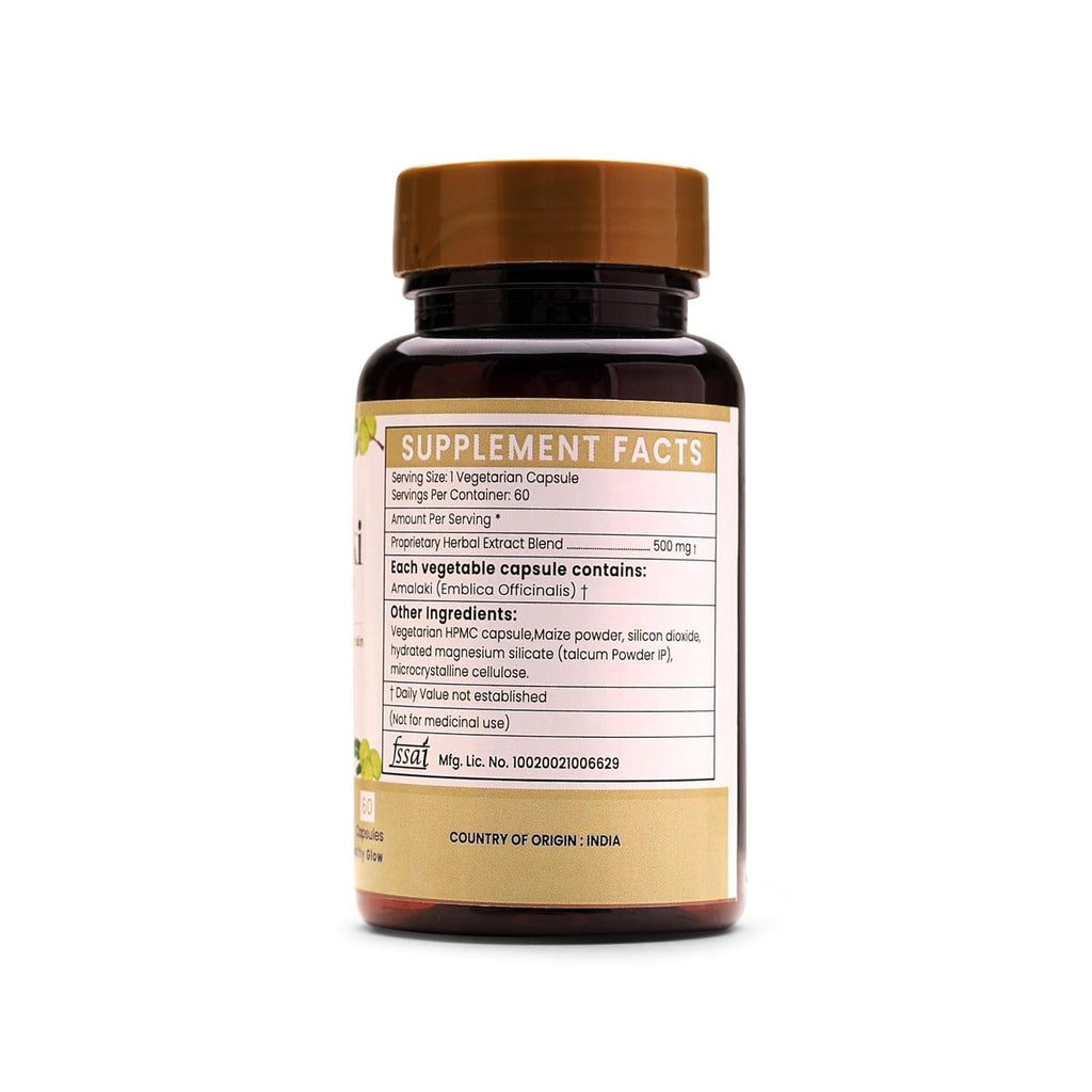 Ayurleaf Herbals Amalaki Capsules - 60 Caps (Pack of 2)