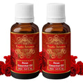 Exotic Aromas Rose Essential Oil - 15 ml (Pack of 2)