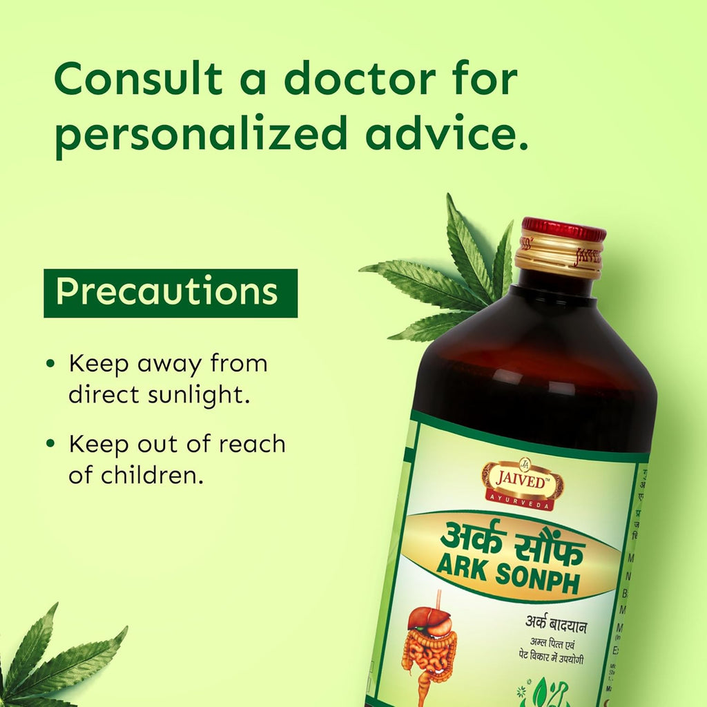 Jaived Ayurveda Ark Sonph - 450 ml (Pack of 2)