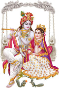 Rangoli White Glossy Vinyl Wall Sticker Premium Self-Adhesive Waterproof Parent-14 Design-19