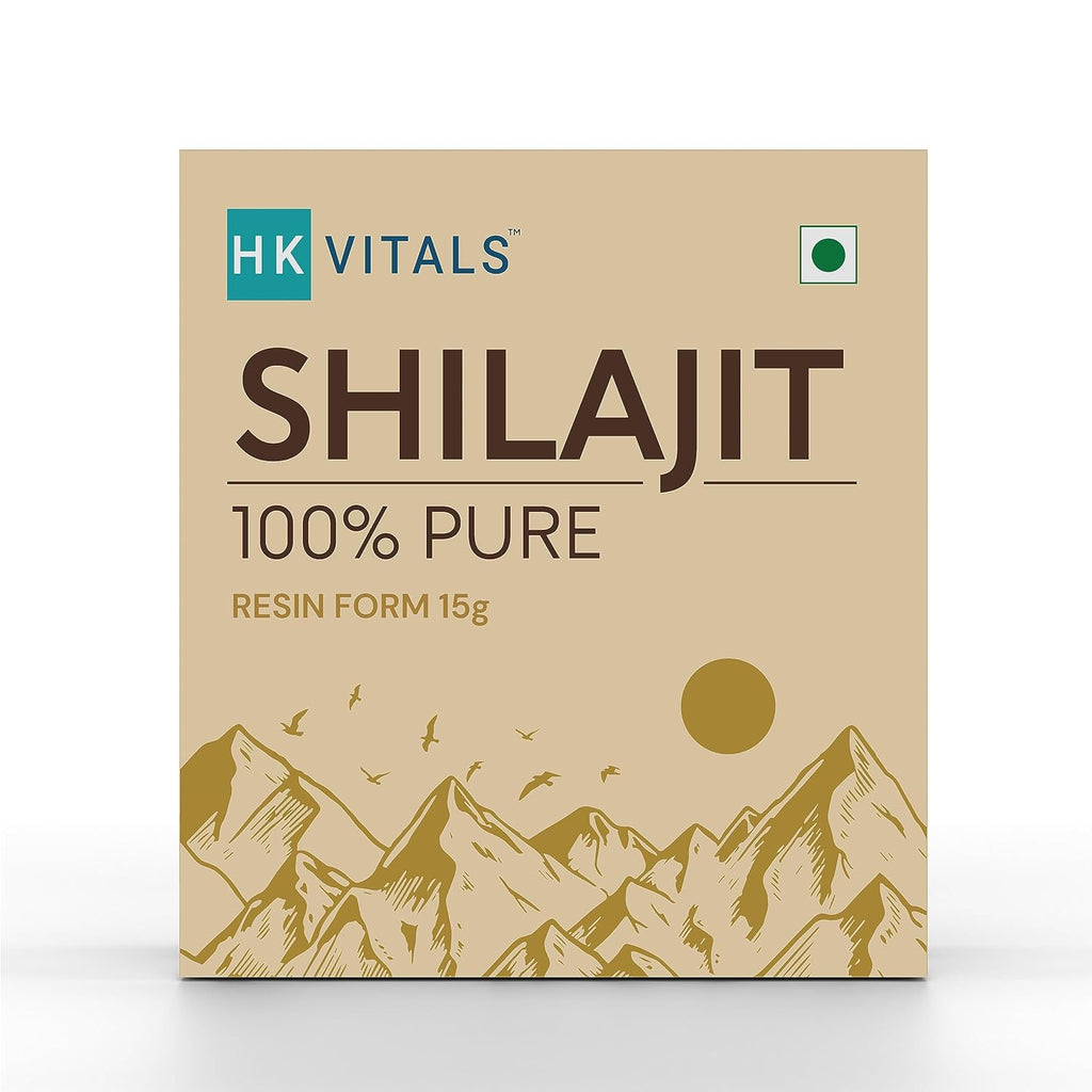 HealthKart HK Vitals Pure Himalayan Shilajit Resin (15g) | For Boosting Energy, Endurance & Stamina