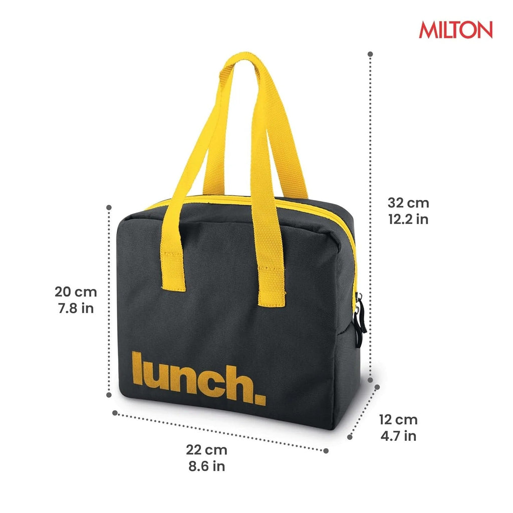 Milton Milange Fabric Lunch Bag (Only Bag, No Containers Included)