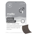 Wellbeing Nutrition meltsÂ® Testo Power | TestofenÂ®, Himalayan Shilajit, Ginkgo biloba | Plant-Based | Supports Healthy Testosterone Levels, Performance, Stamina & Energy | 30 Oral Strips