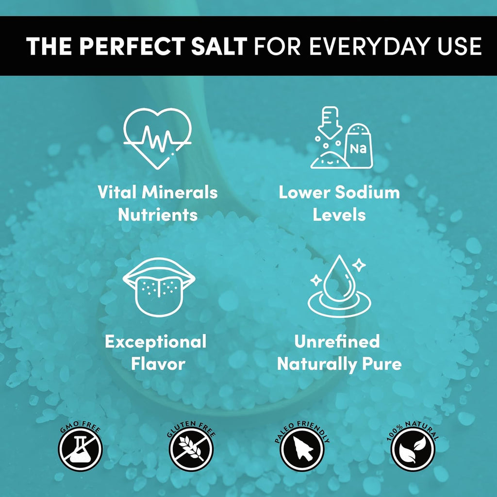Namo Organics - Organic Celtic Sea Salt (SEL GRIS) - 500g- Premium | Full of Mineral | 100% Natural, Hand Harvested Sea Salt
