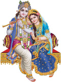 Rangoli White Glossy Vinyl Wall Sticker Premium Self-Adhesive Waterproof Parent-5 Design-21