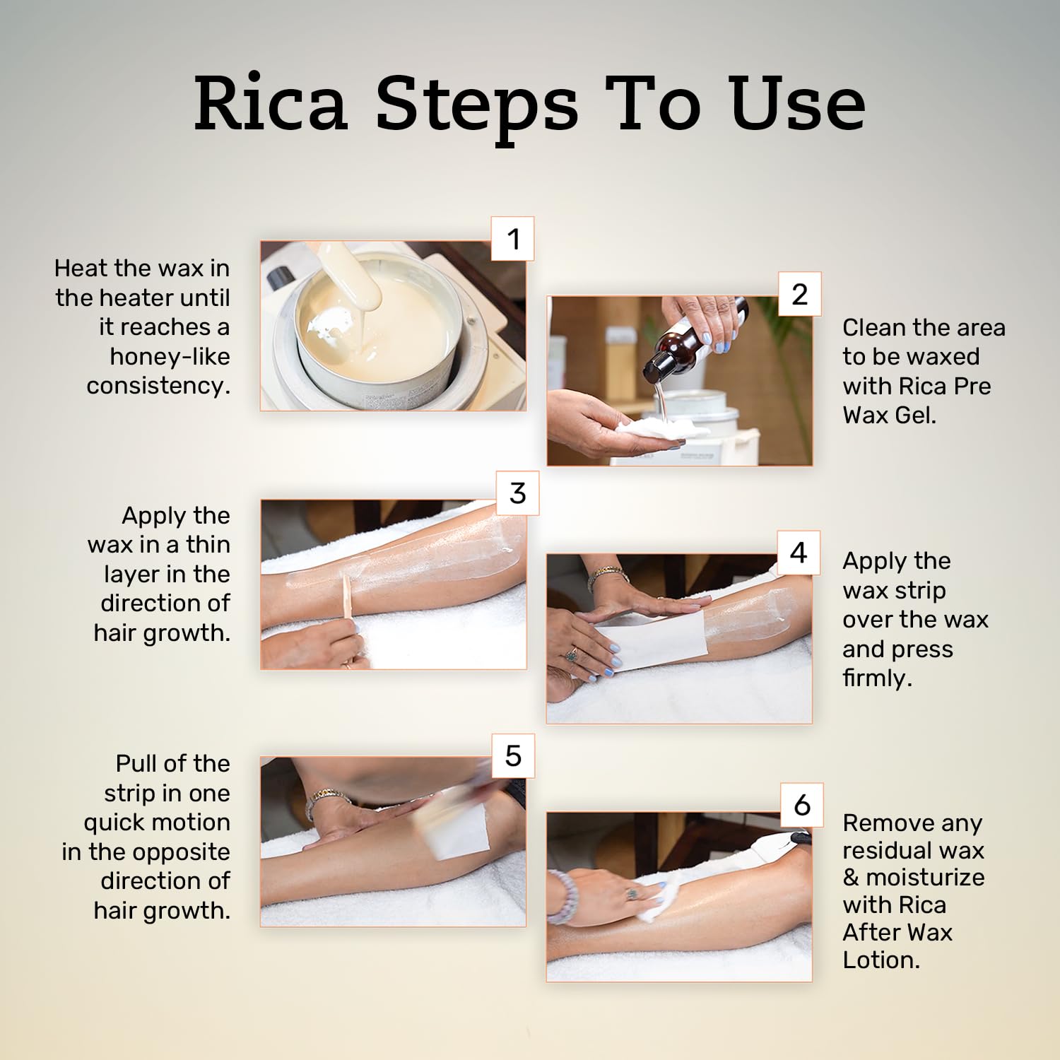 Rica White Chocolate Liposoluble Wax for Dry Skin with Glyceryl Rosinate, Natural Beeswax and Zinc Oxide - 800ml