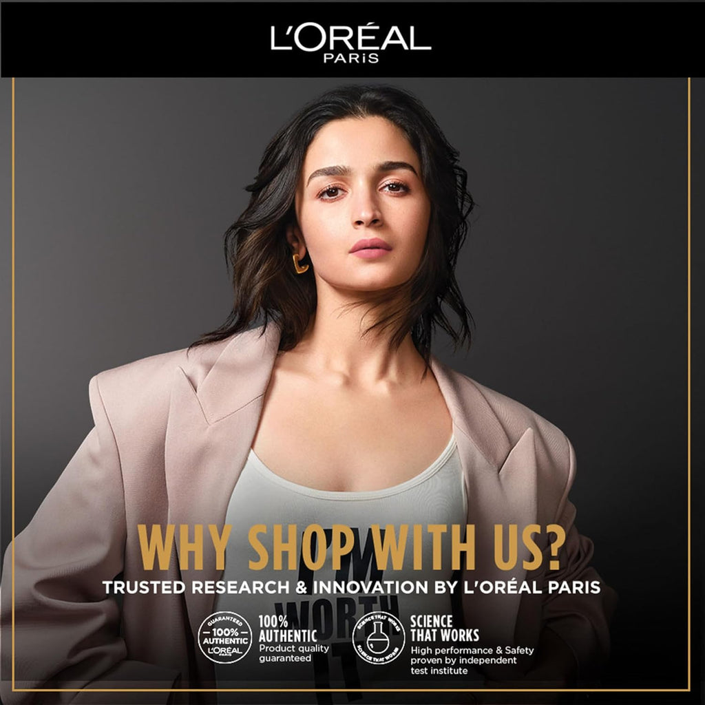 Lâ€™OrÃ©al Paris Hyaluron Pure 72H Purifying Shampoo, For oily scalp & dry hair with salicylic and hyaluronic acid, 800 ml