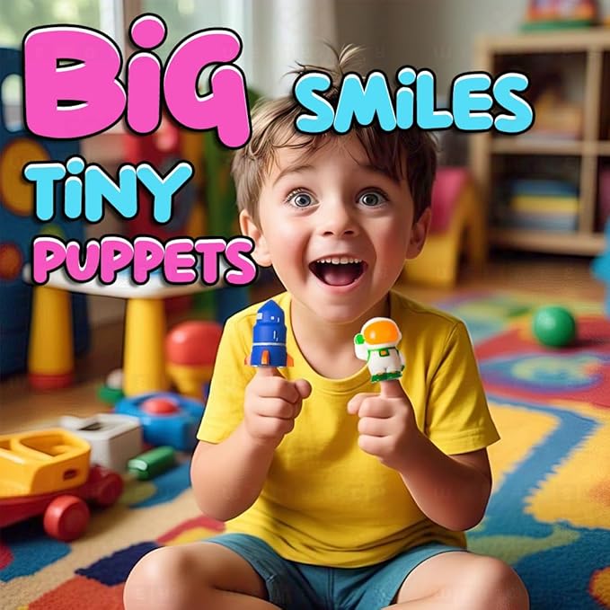 Wembley 5 Pcs Space Finger Puppet Toy for Kids
