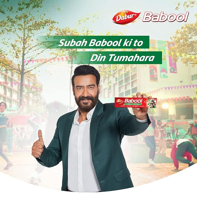 Dabur Babool Ayurvedic Toothpaste - 350 gms (Pack of 2)