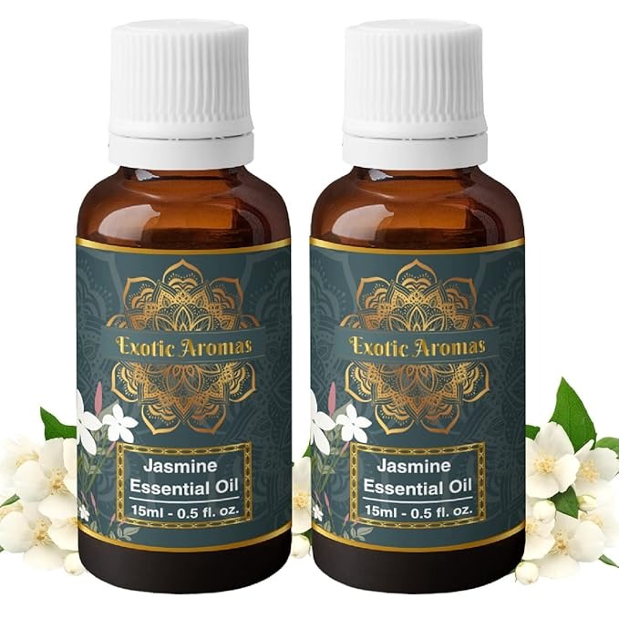 Exotic Aromas Jasmine Essential Oil - 15 ml (Pack of 2)