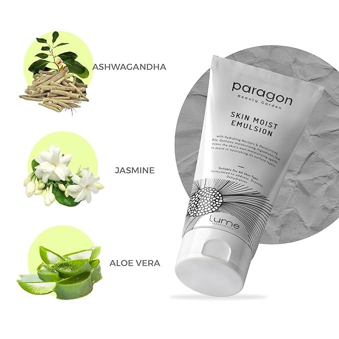 Lume By Paragon Beauty Garden Skin Moist Emulsion Face and Body Lotion - 120 gms