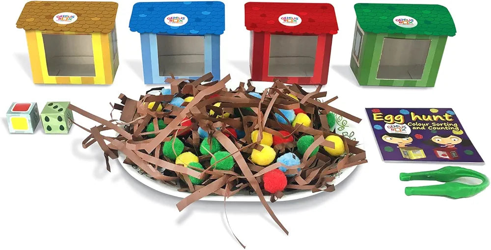 Genius Box Educational Toy for 3 Years and Up: Feathered Friends DIY, Activity Kit, Learning Kit, Educational Kit, STEM Toy