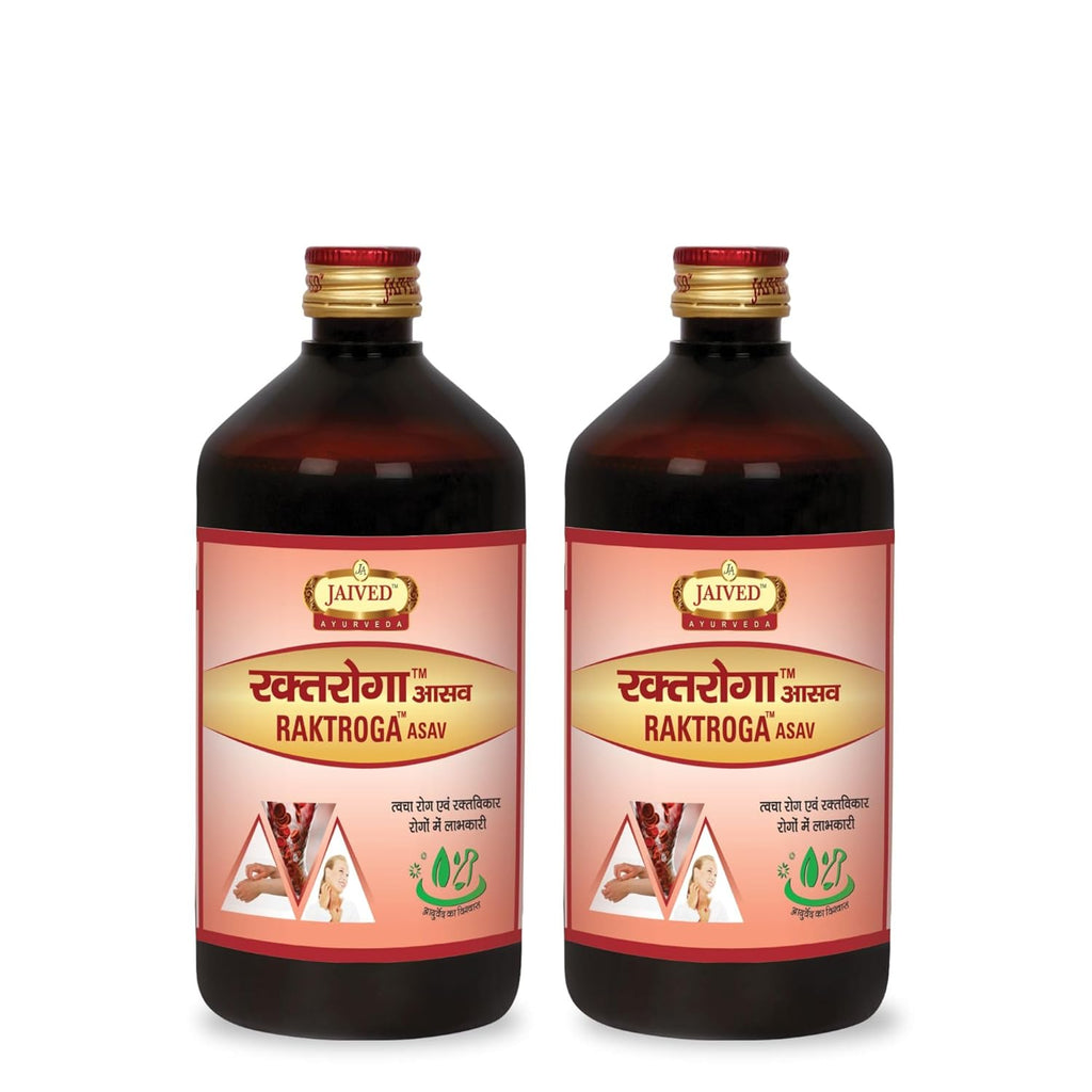 Jaived Ayurveda Raktroga Asav - 450 ml (Pack of 2)