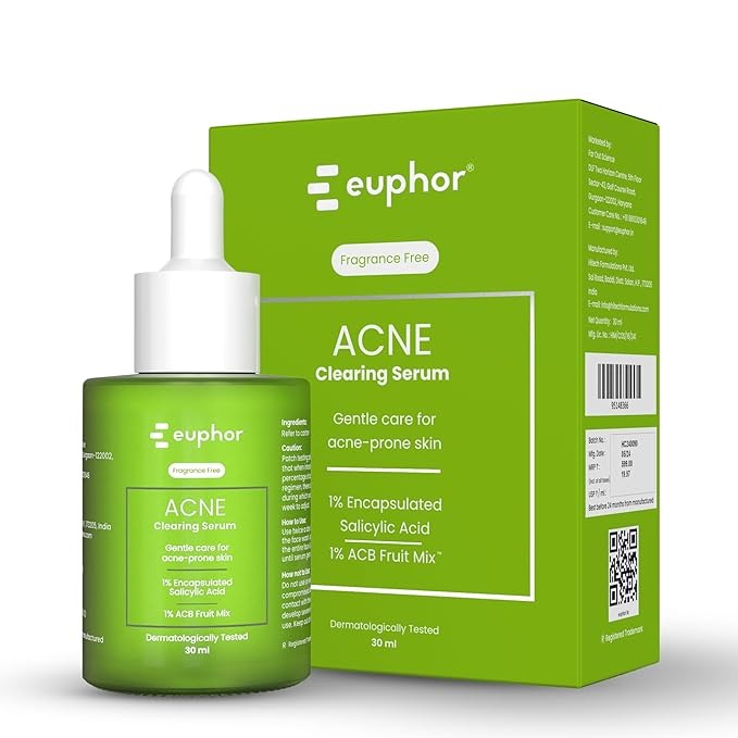 Euphor Acne Clearing Face Serum - 30 ml