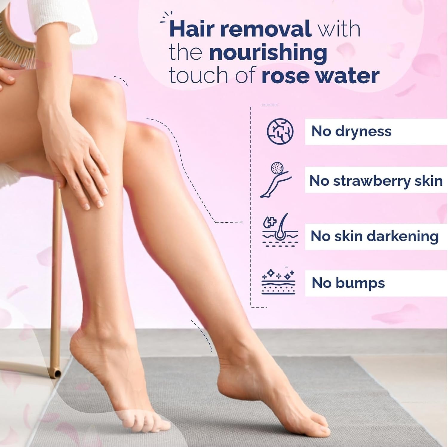 Eloway Hair Removal Cream for Women - 60 gms Each (Pack of 3)