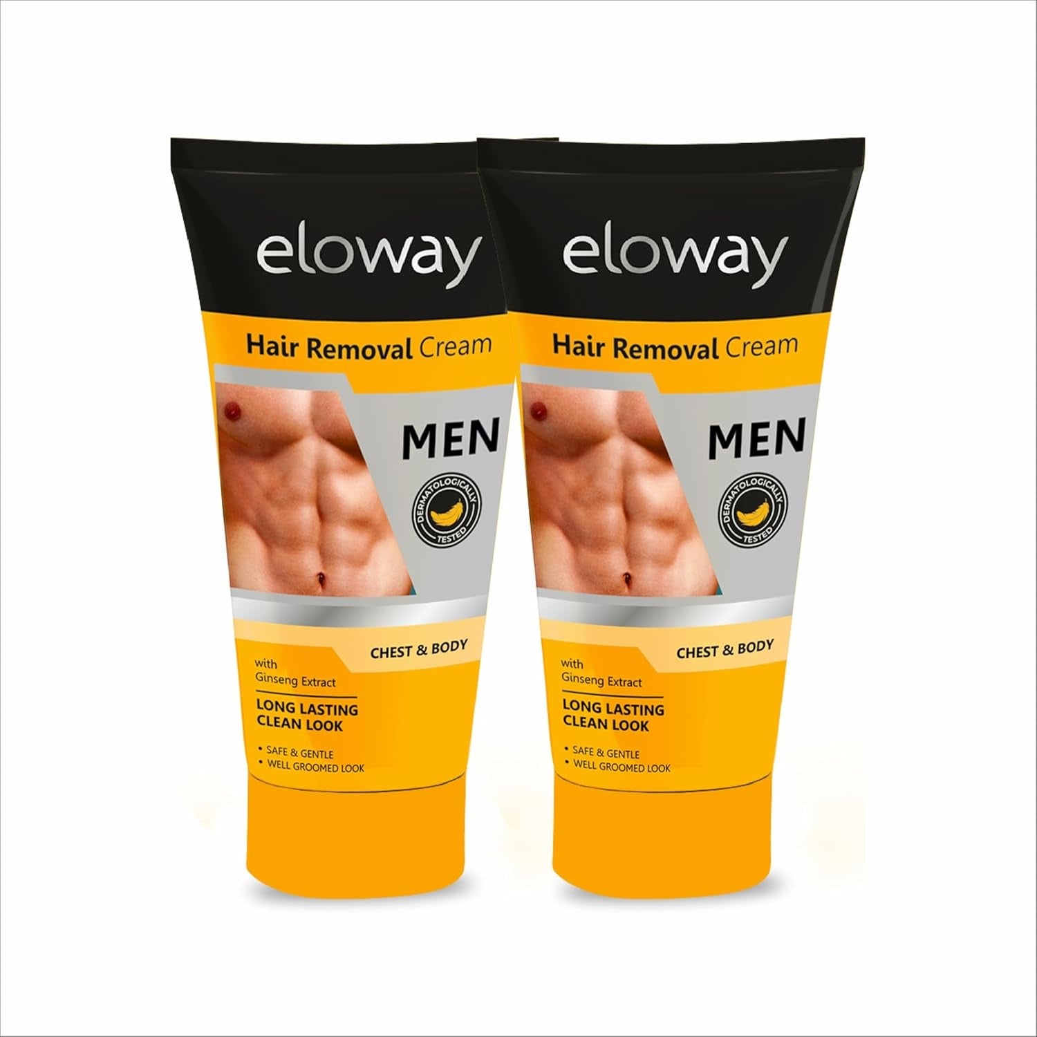 Eloway Hair Removal Cream for Men - 60 gms (Pack of 2)