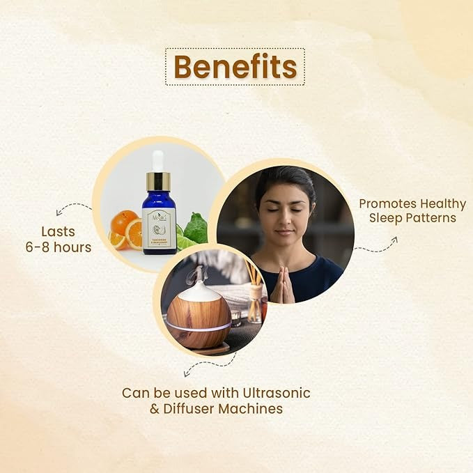 Arksutra Tangerine & Bergamot Diffuser Oil - 15 ml