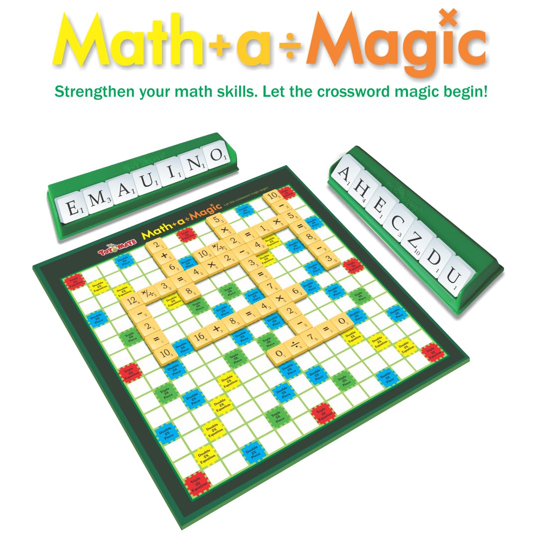 Toymate Math-a-Magic Board Game for Kids