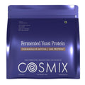 Cosmix Fermented Yeast Protein Powder | 24g Protein | Pure Single-Source Plant Protein | Made In-House | Smooth, Crazy tasty & Gut-Friendly | Chikmagalur Mocha, 500g Pouch