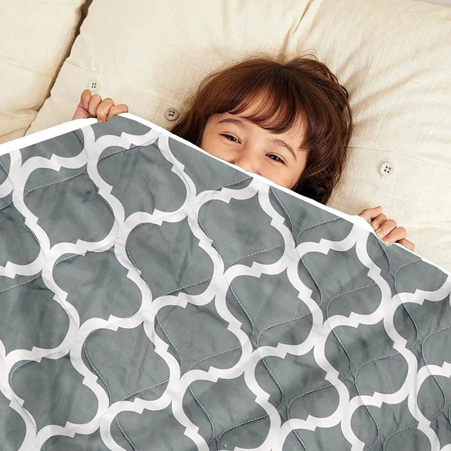 Divine Casa 120 GSM Microfiber Reversible Kids Single Bed Comforter Ultra-Soft Toddler Blanket Colour Caviar
