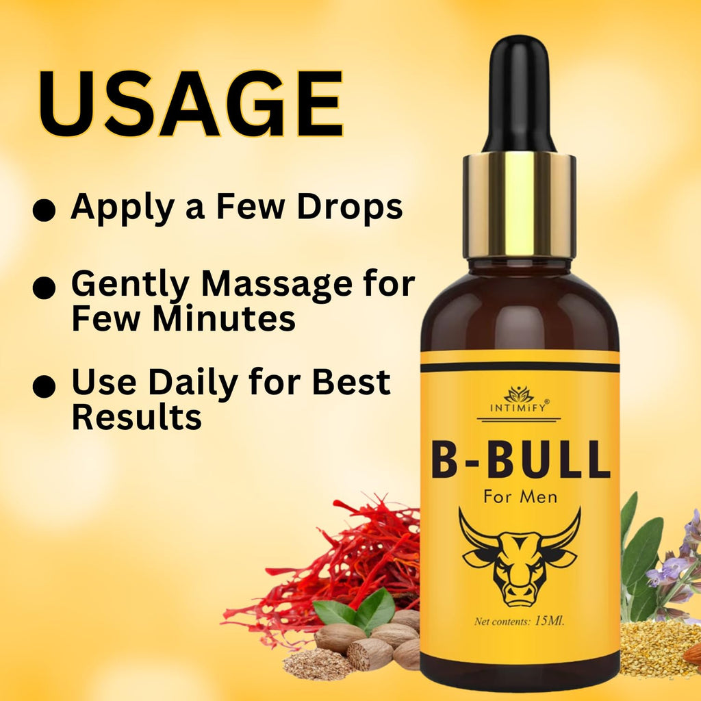 INTIMIFY Ayurvedic Massage Oil for Men 15 ml