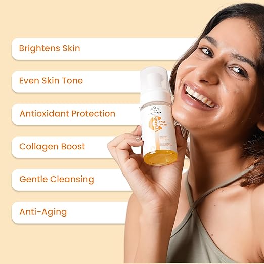 Earthraga Vitamin C Foaming Face Wash - 100 ml