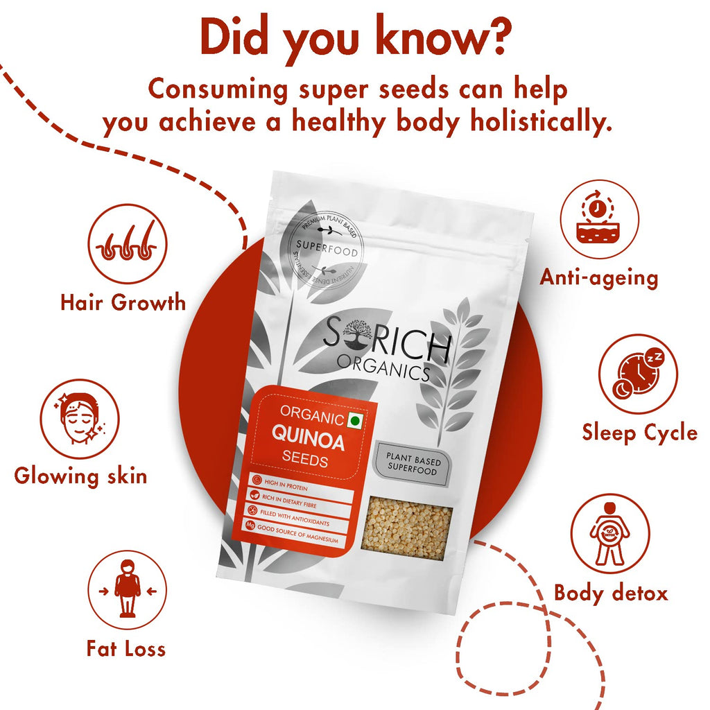 Sorich Organics Raw Sunflower for Eating | Unroasted Sunflower Seeds Kernel | High Protein, High Fiber, Vitamin E Rich Healthy Snack