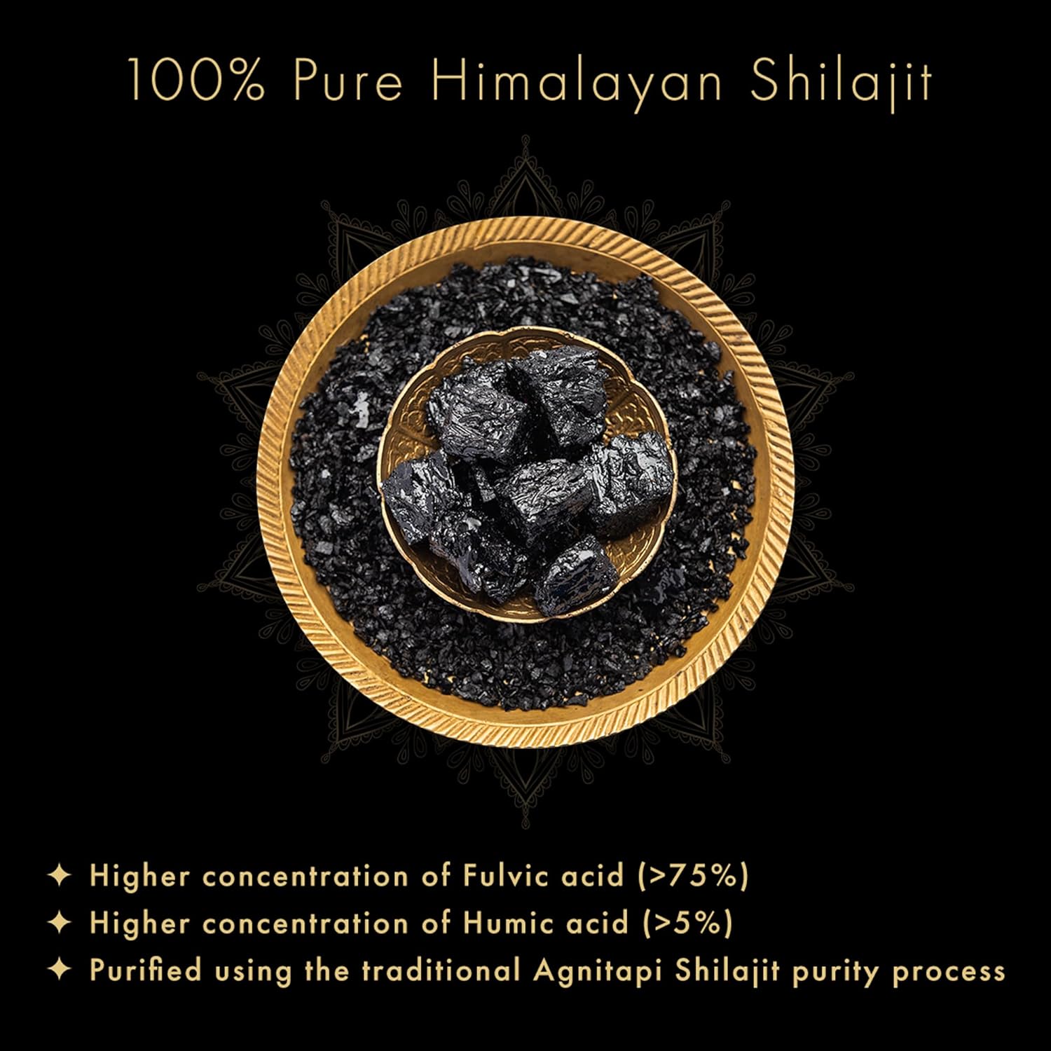Dr. Vaidya's Herbo24Turbo Shilajit Resin | 100% Shuddha Shilajit | Pure Himalayan | >75% Fulvic Acid & 80+ Trace Elements | Boosts Stamina & Endurance | 20g