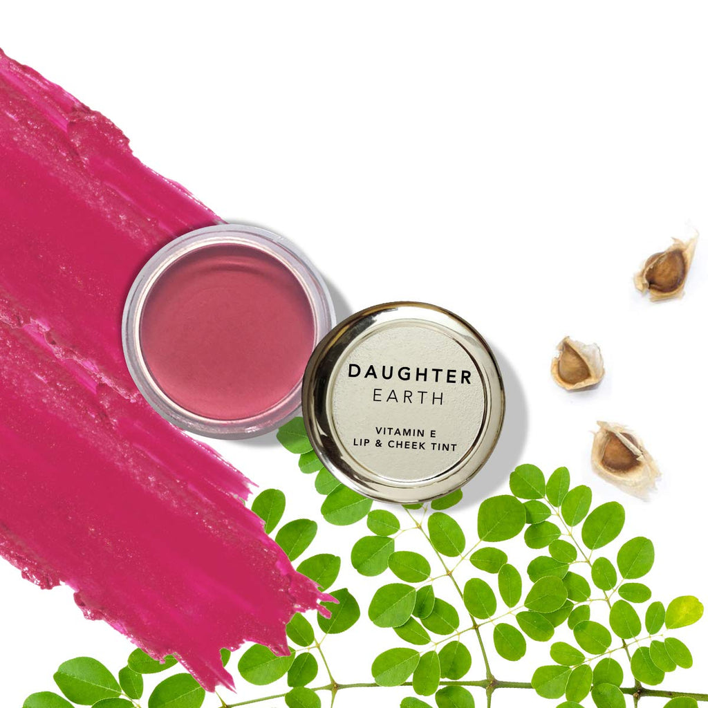 Daughter Earth Vegan Lip and Cheek Tint | Matte Natural Blush for Women - 4.5 Gms