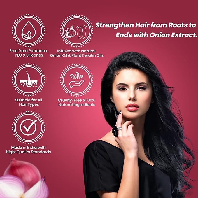Essancia Onion Shampoo - 500 ml