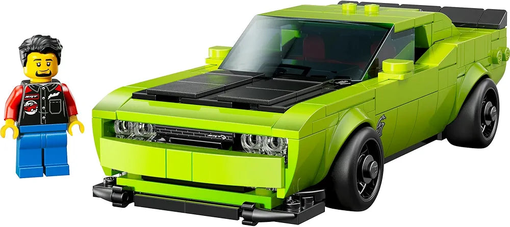 Lego Speed Champions Dodge Challenger SRT Hellcat Sports Car Toy 77237 Building Blocks Toys for 9+ Gift for Boys and Girls