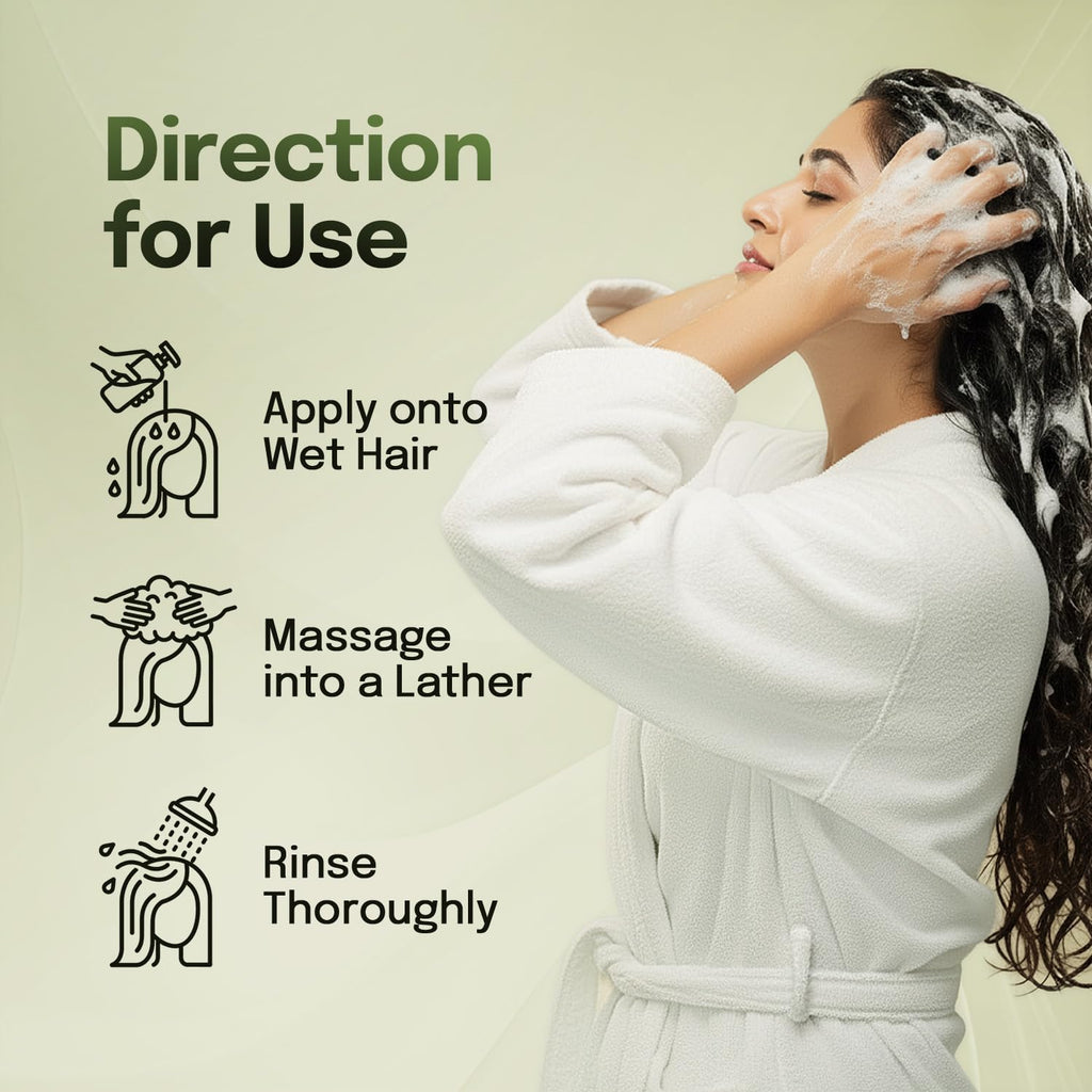 Karthika Black Shield Shampoo for Hair Fall Control & Hair Growth | With Amla, Curry Leaves & Bhringraj | For Long, Strong Hair | 650 ml