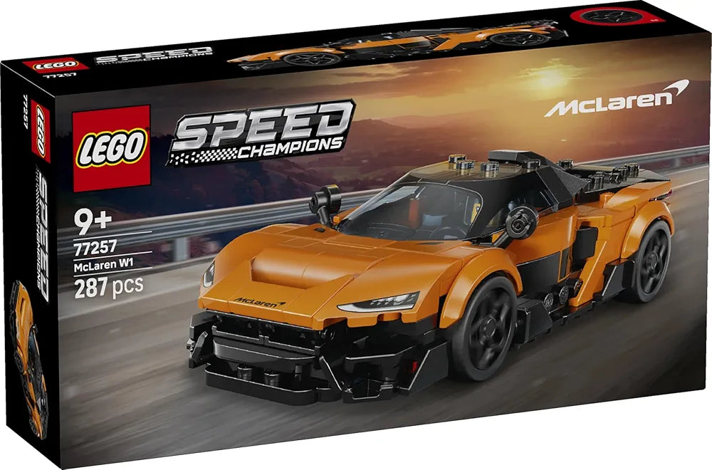Lego Speed Champions McLaren W1 The Real Supercar with 1 Minifigure - Race Car - 77257