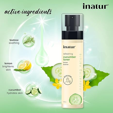 Inatur Refreshing Cucumber Toner - 100 ml