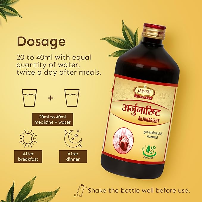 Jaived Ayurveda Arjunarist - 450 Ml