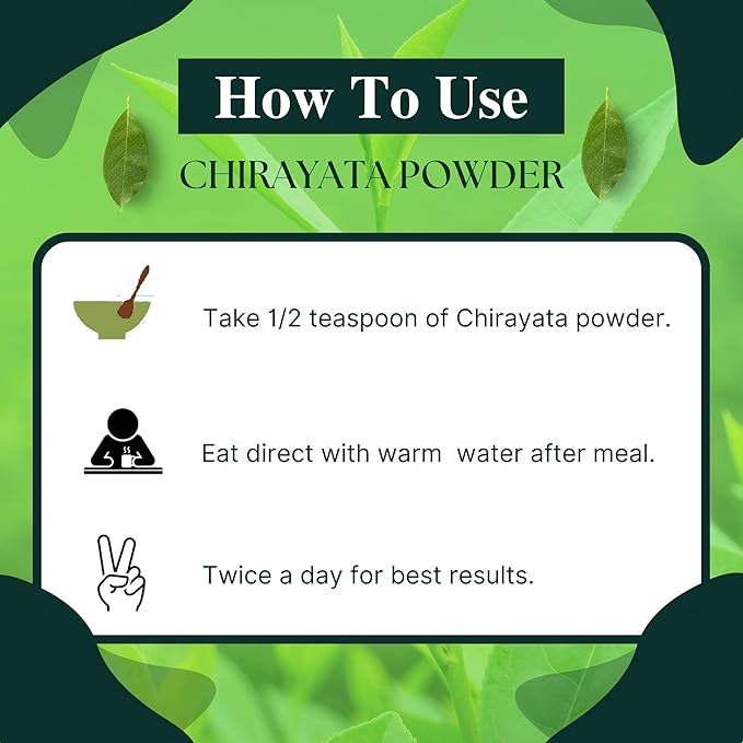 Brijbooti Birju Mahavir Chirayata Bitterstick Swertia Chirata Powder - 200 gms