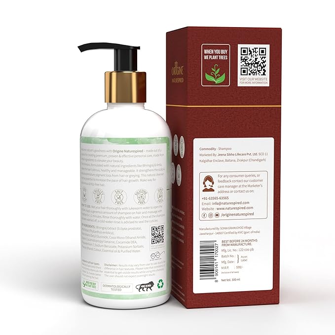 Origine Naturespired Shampoo For Normal Hair - 300 ml