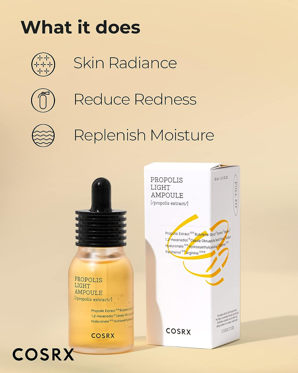 Cosrx Full Fit Propolis Light Ampule - 30 ml