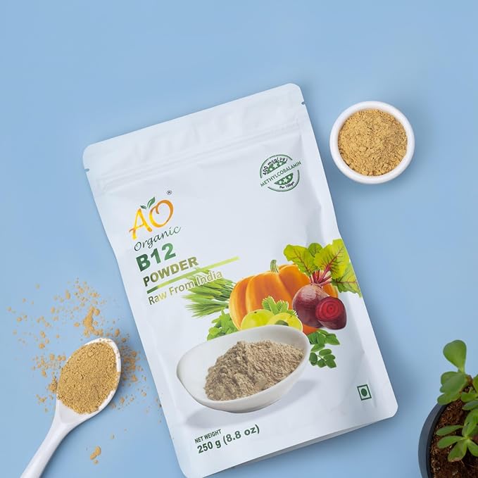 Ao Organic Ayurvedic B12 Powder - 250 Gms
