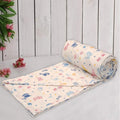 Trance Home Linen Pure Cotton Reversible Dohar Single Bed Size Ac Blanket Comforter Soft Light-Weight Bed Blanket 56 X 88 Inch Colour Ducks