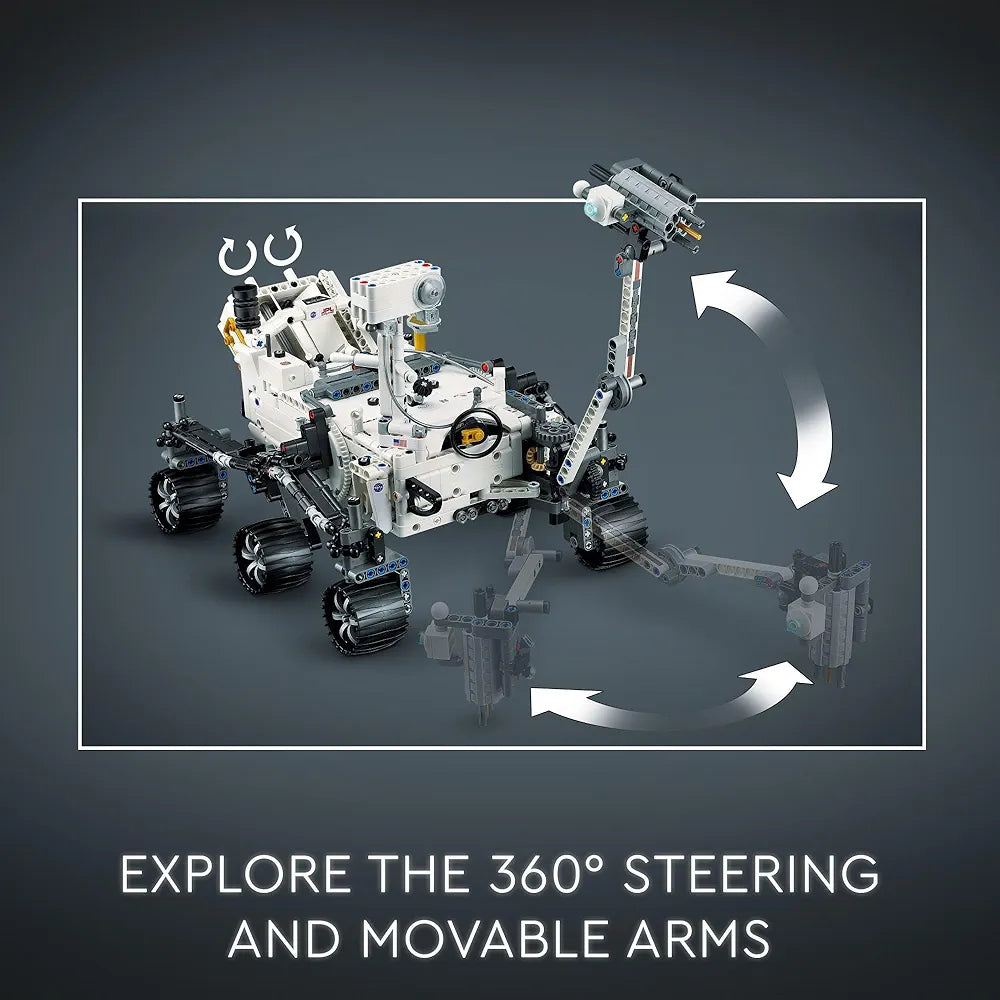 Lego Technic NASA Mars Rover Perseverance 42158 Building Toy Set ,Multicolor