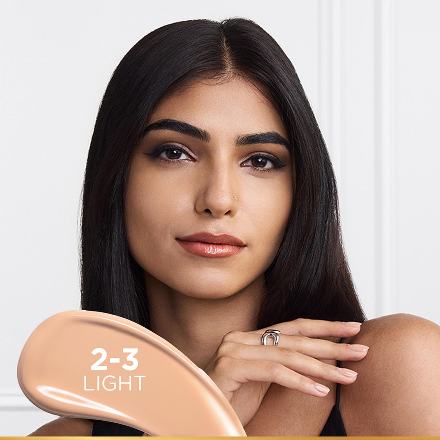 Lâ€™OrÃ©al Paris Infallible 24H Tinted Serum Foundation, Light-weight Coverage, Dewy & Radiant Finish, Transfer-proof, 30ml