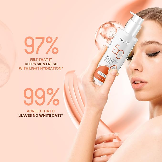 Skynic Ultra Light Spf 50 Pa++++ Sunscreen for Glowing Skin - 100 Ml