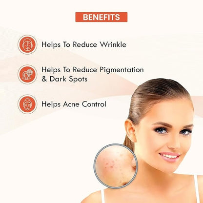 Kozicare Kojic Acid Cream Papaya Tan Removal - 15 gms