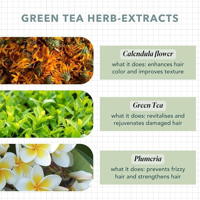 Paradyes Green Camellia Tea Hair Aerosol Perfume for Intense Hydration & Calming Fragrance - 100 Ml