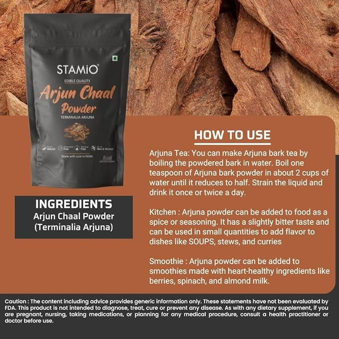 Stamio Arjun Chaal Powder - 250 gms